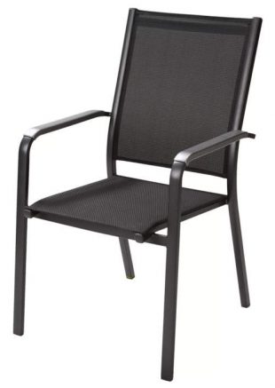 Elegantní a praktická stohovatelná zahradní židle AMICO
