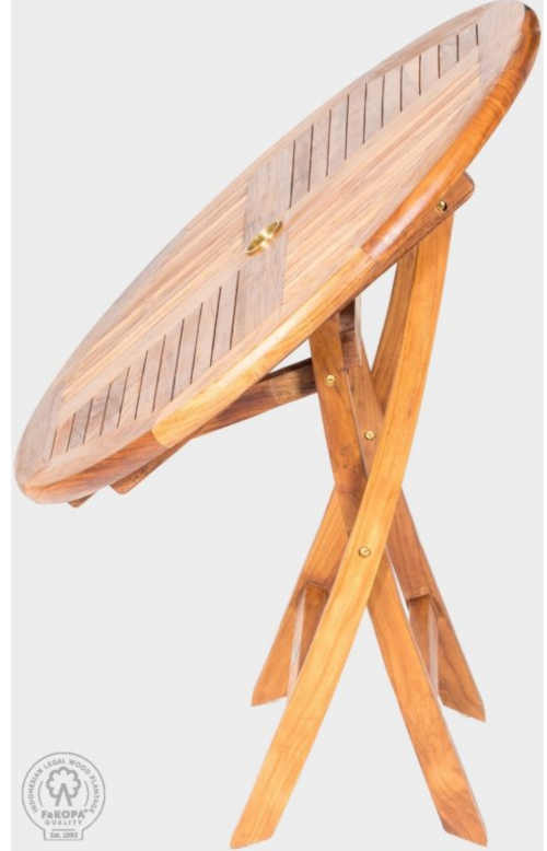 stůl z kvalitního teakového dřeva