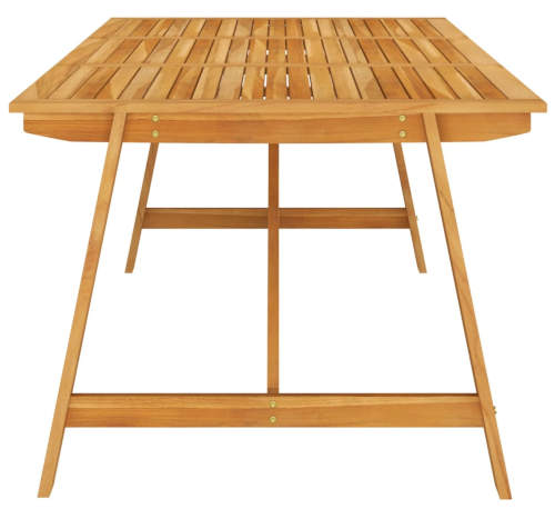 Stůl na terasu z masivního akáciového dřeva velký masiv